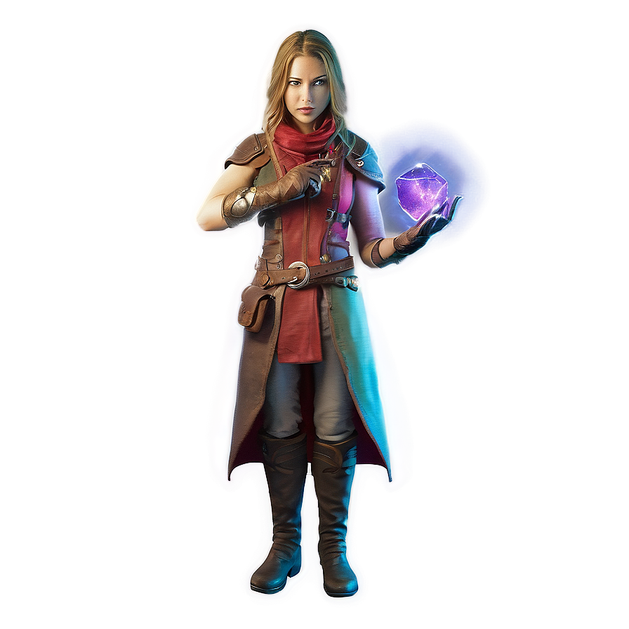 Rogue With Magical Artifact Png 06242024 PNG Image