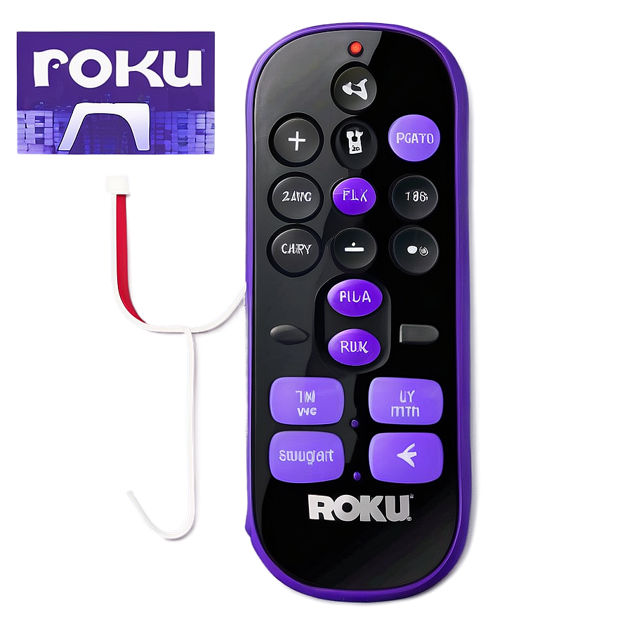 Roku Remote Directional Pad Png 06282024 PNG Image