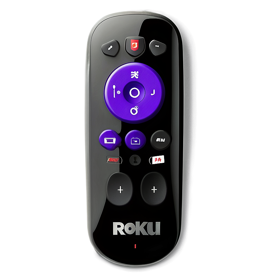 Roku Remote Top View Png Bri PNG Image