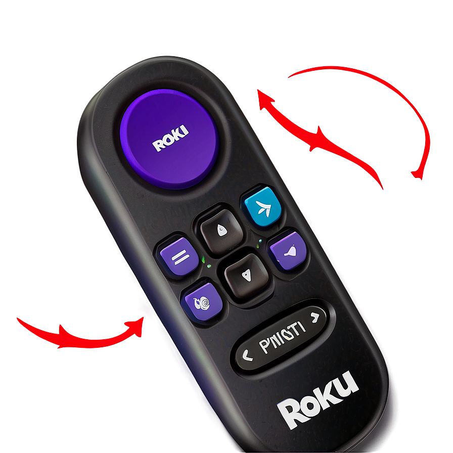 Roku Remote With Prime Video Button Png 12 PNG Image