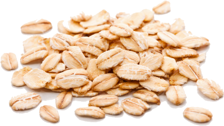 Rolled Oats Heap Transparent Background PNG Image