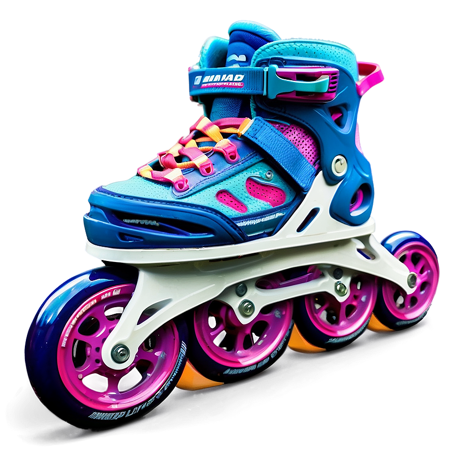 Rollerblades With Ventilation Png Peo PNG Image