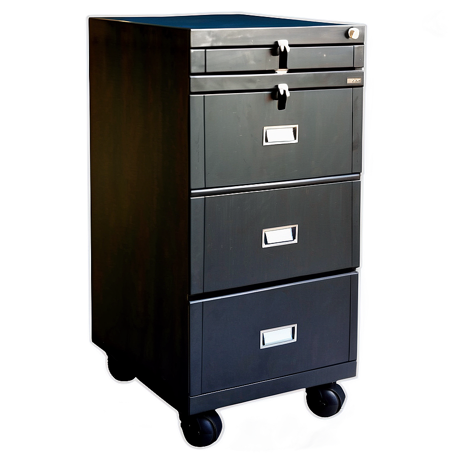 Rolling Filing Cabinet Png Xhy PNG Image