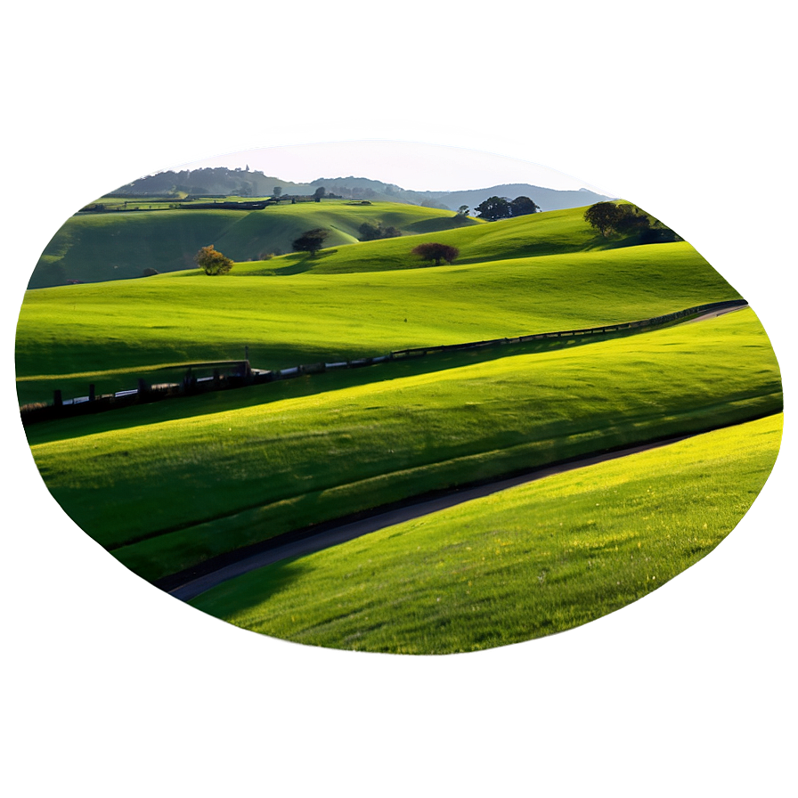 Rolling Green Hills Landscape Png 44 PNG Image