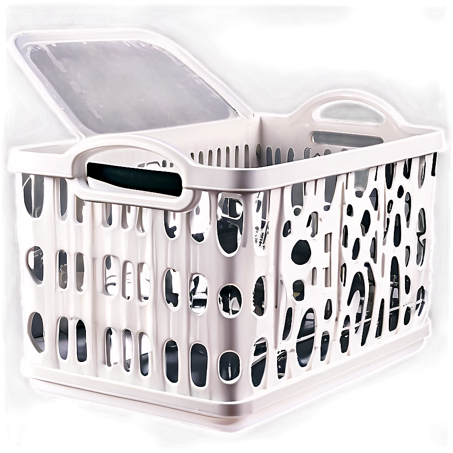 Rolling Laundry Basket With Lid Png Mdo78 PNG Image