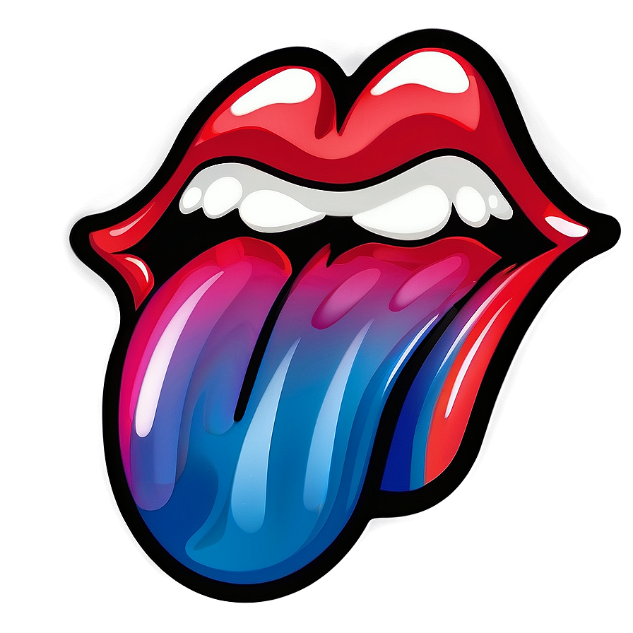 Rolling Stones Tongue Logo Png Hsu PNG Image