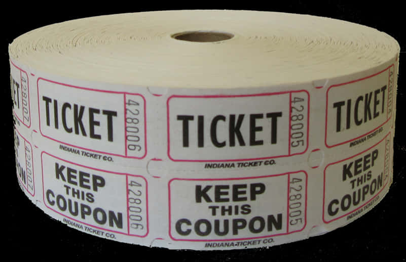 Rollof Tickets PNG Image