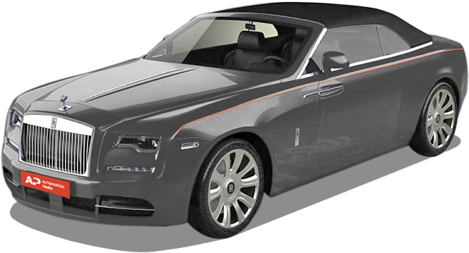 Rolls Royce Luxury Coupe Profile View PNG Image