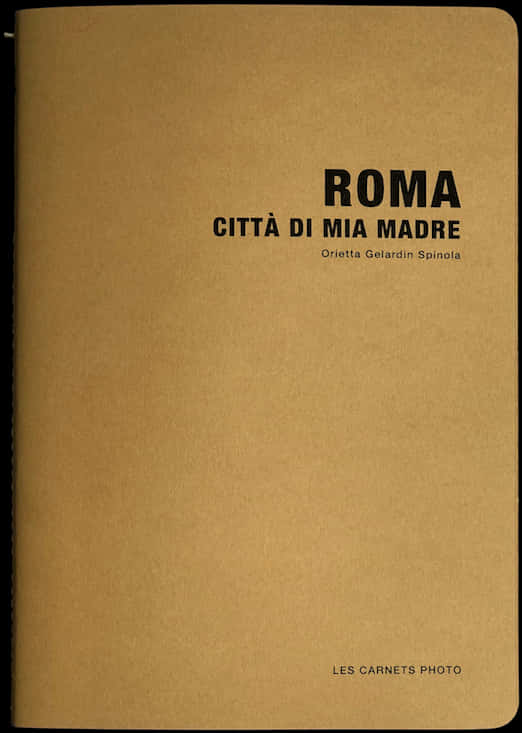 Roma Citta Di Mia Madre Notebook Cover PNG Image