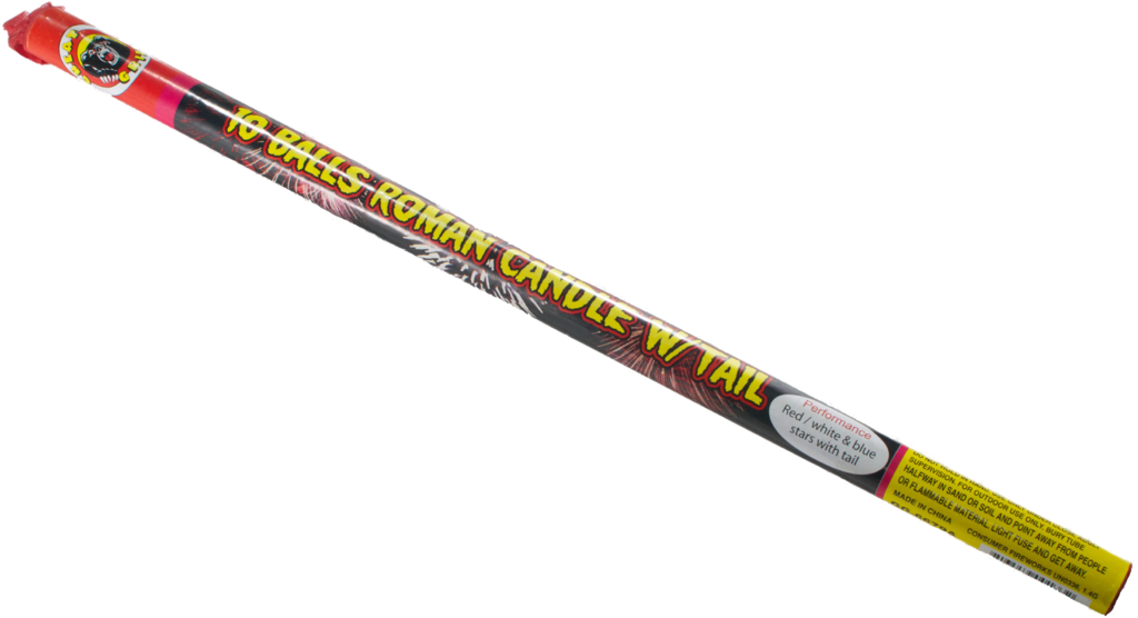 Roman Candle Firework PNG Image