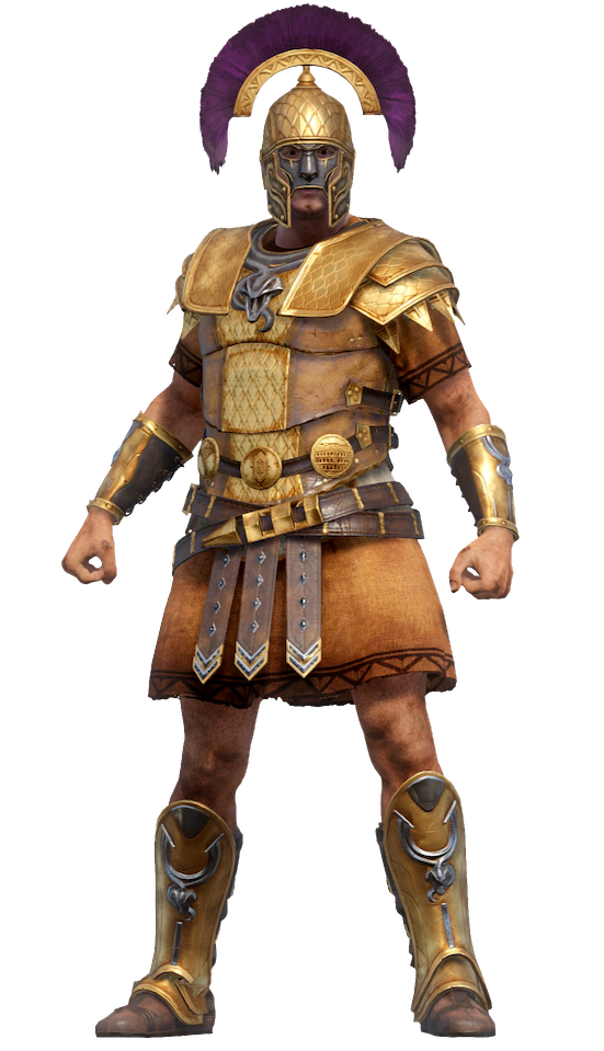 Roman Centurion Full Armor PNG Image