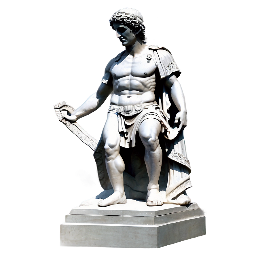 Roman Statue Replica Png Cqn PNG Image