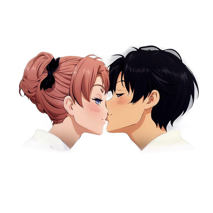 Romantic Anime Blush Scene Png 53 PNG Image