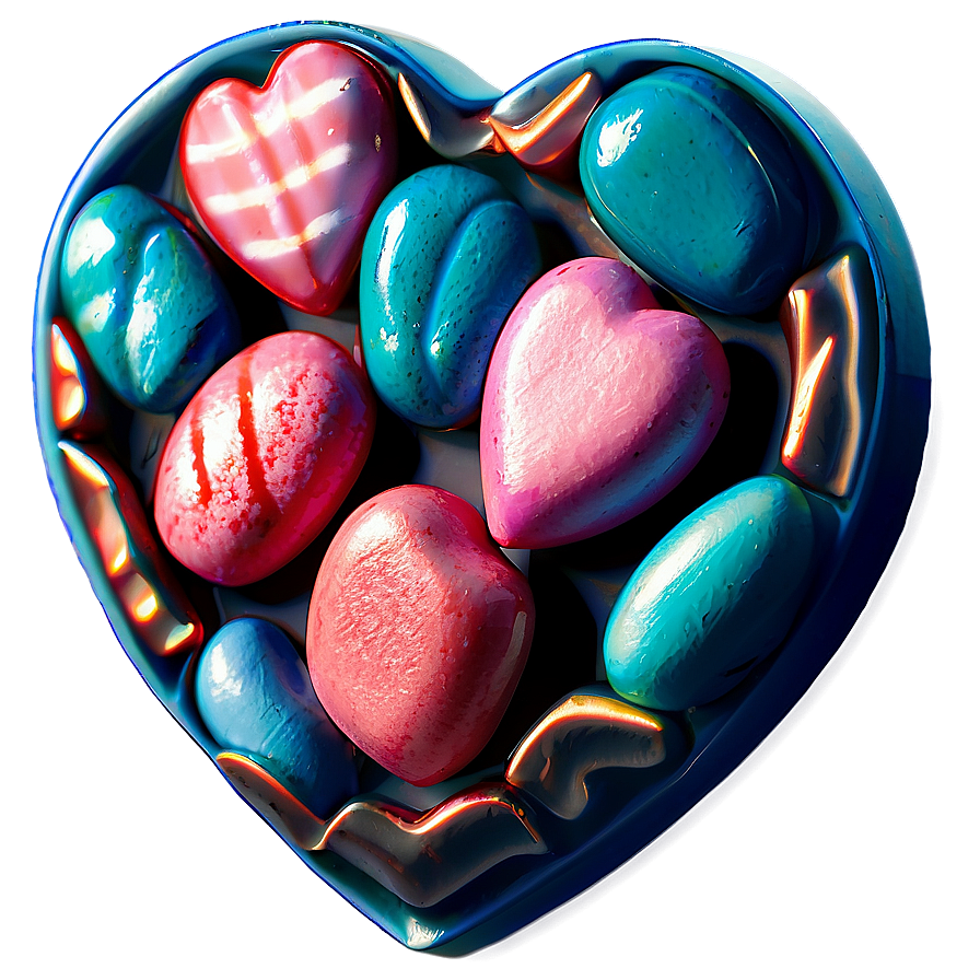 Romantic Candy Heart Png 38 PNG Image