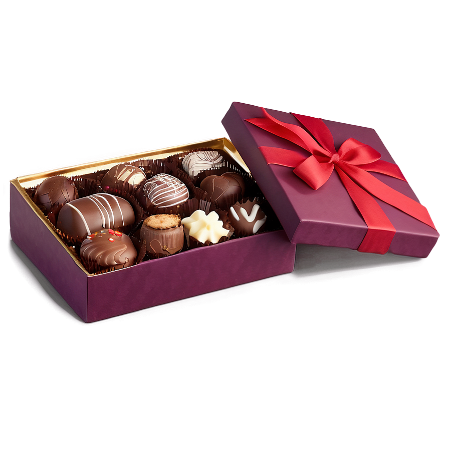 Romantic Chocolate Gift Box Png 53 PNG Image