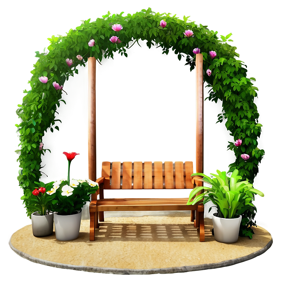 Romantic Garden Settings Png Xkh63 PNG Image