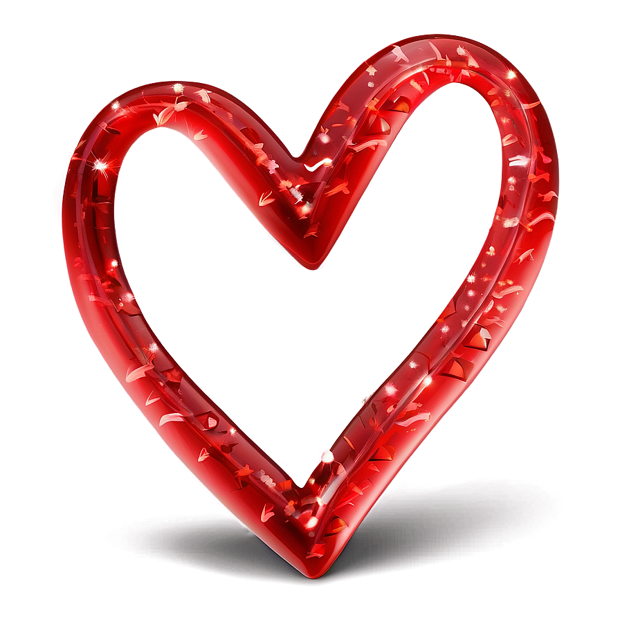 Romantic Heart Png Xho22 PNG Image