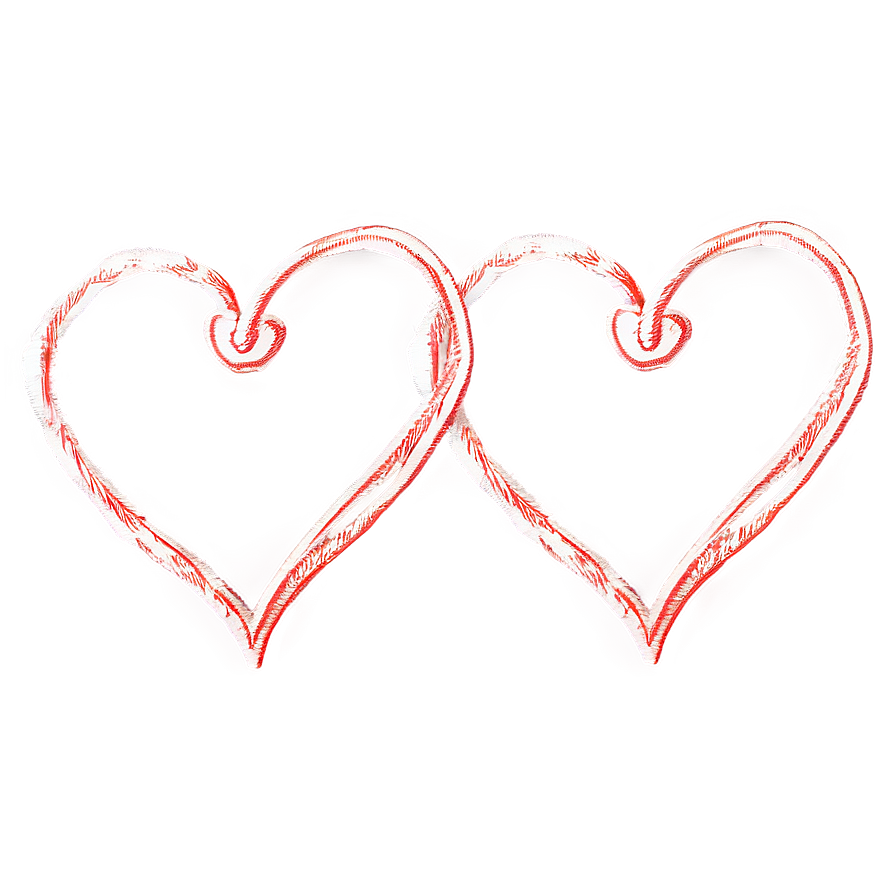 Romantic Heart Sketch Png Syd19 PNG Image