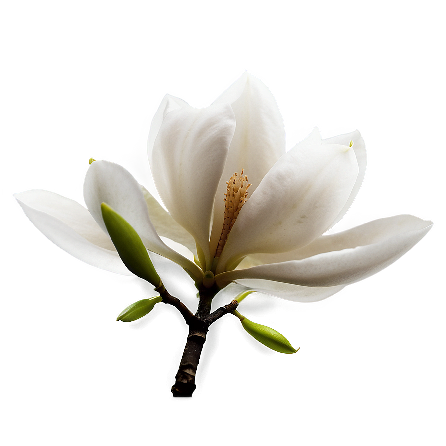 Romantic Magnolia Flower Png 43 PNG Image