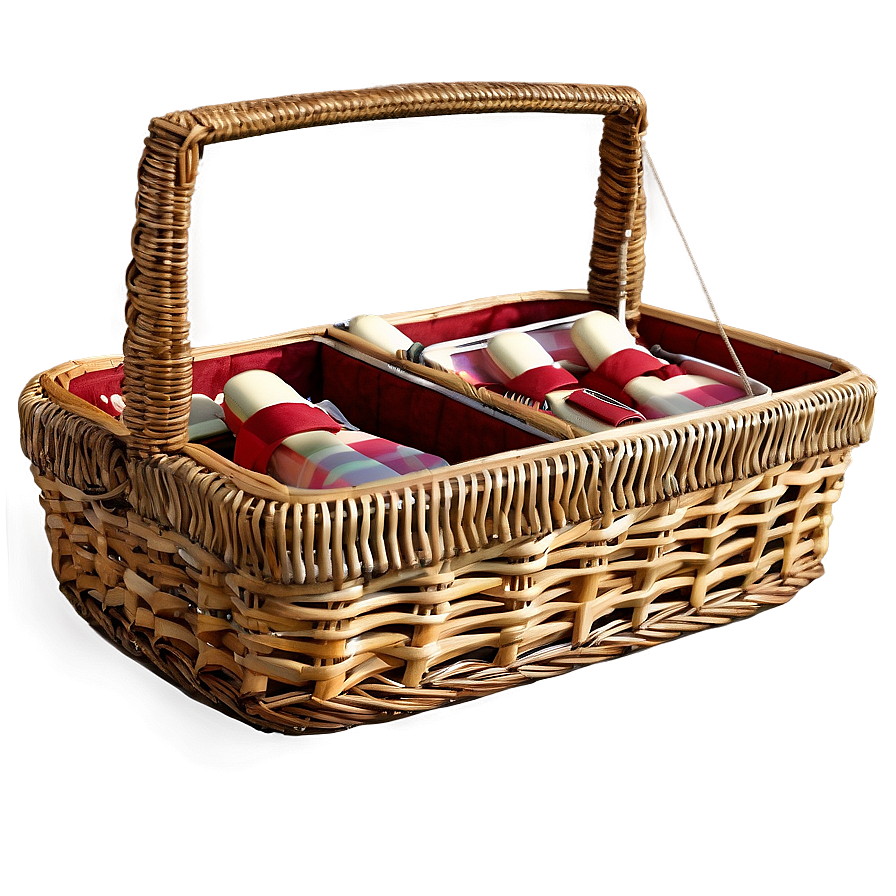 Romantic Picnic Basket Png 98 PNG Image