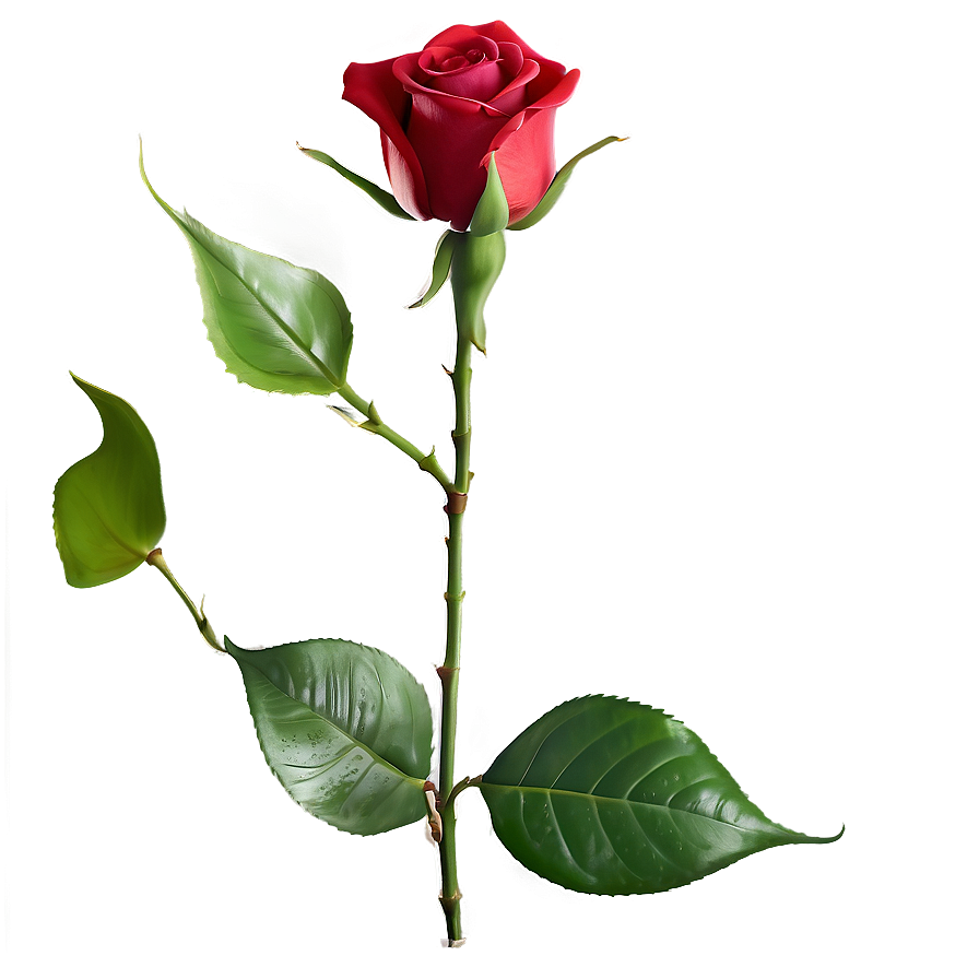 Romantic Red Rose Png 15 PNG Image