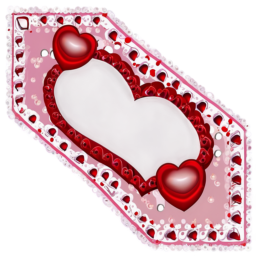 Romantic Valentine Card Png 77 PNG Image