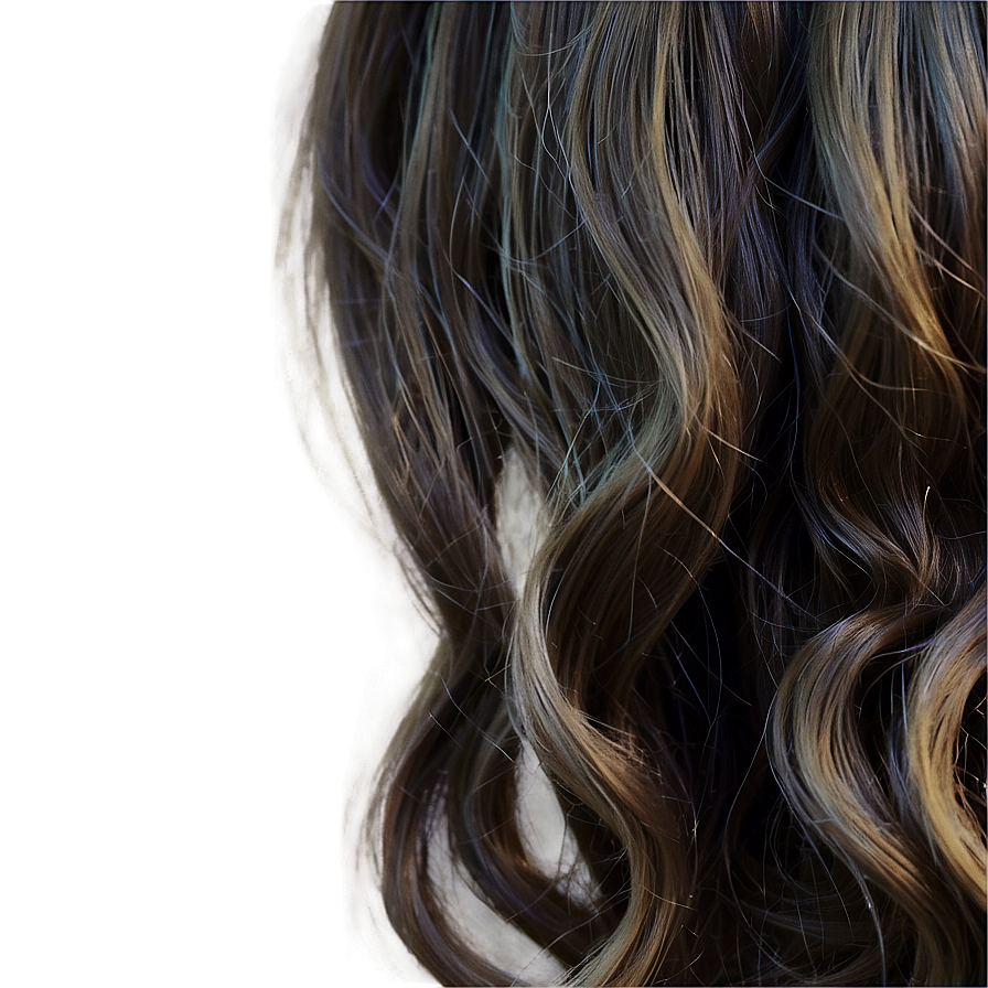 Romantic Wavy Hairdo Png 06272024 PNG Image