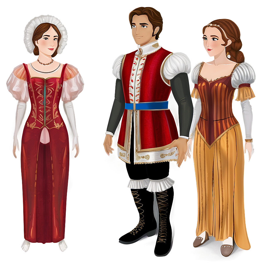 Romeo And Juliet Costume Design Png Qjo21 PNG Image