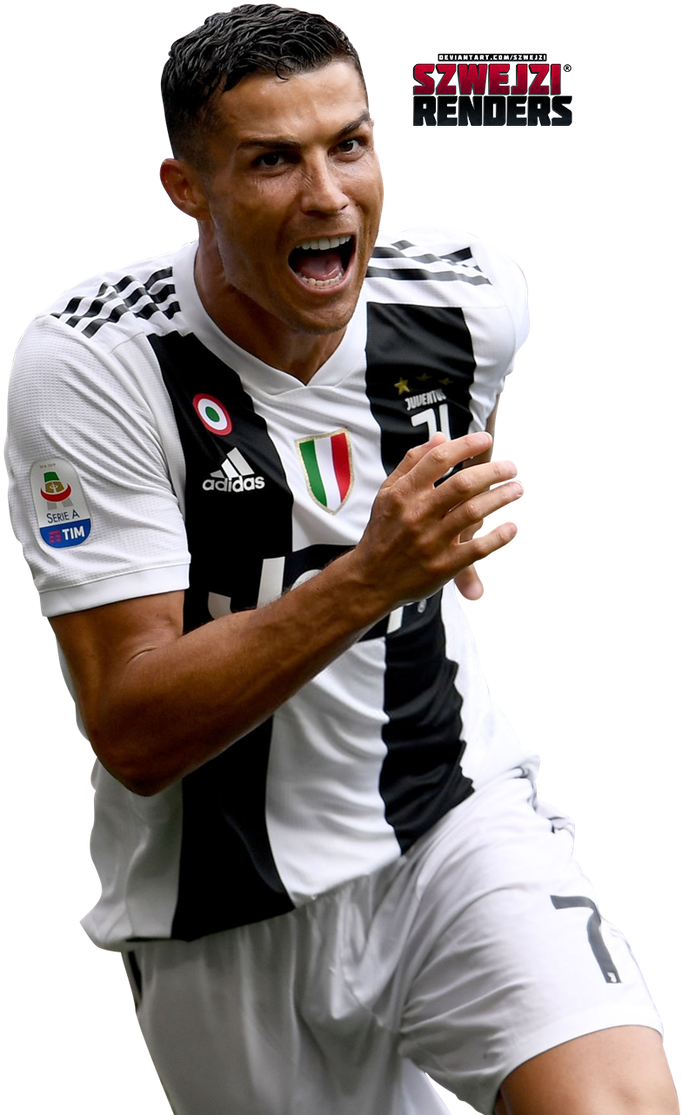 Ronaldo Juventus Celebration PNG Image