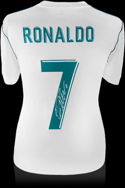 Ronaldo Number7 Jersey PNG Image