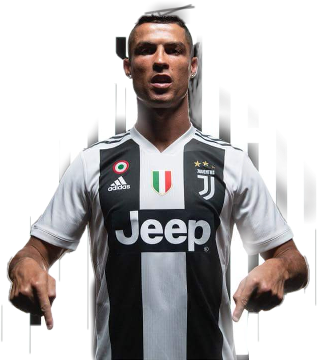 Ronaldoin Juventus Kit PNG Image