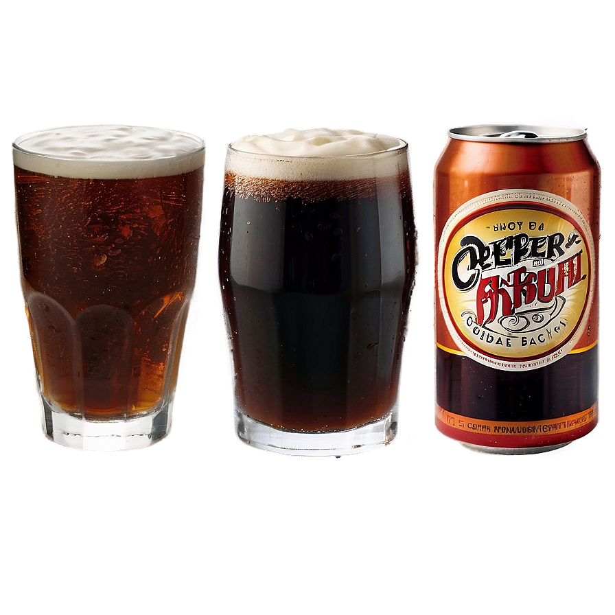 Root Beer Collection Showcase Png Jke70 PNG Image