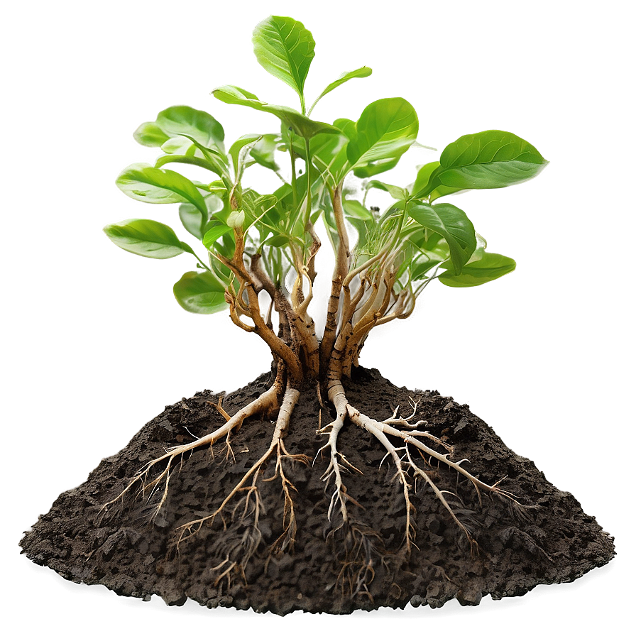 Root In Soil Layer Png Seb9 PNG Image