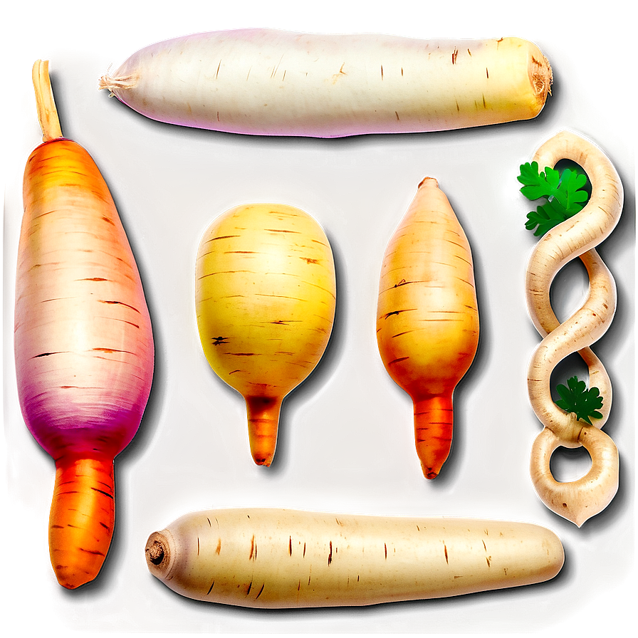 Root Vegetables Set Png 06252024 PNG Image