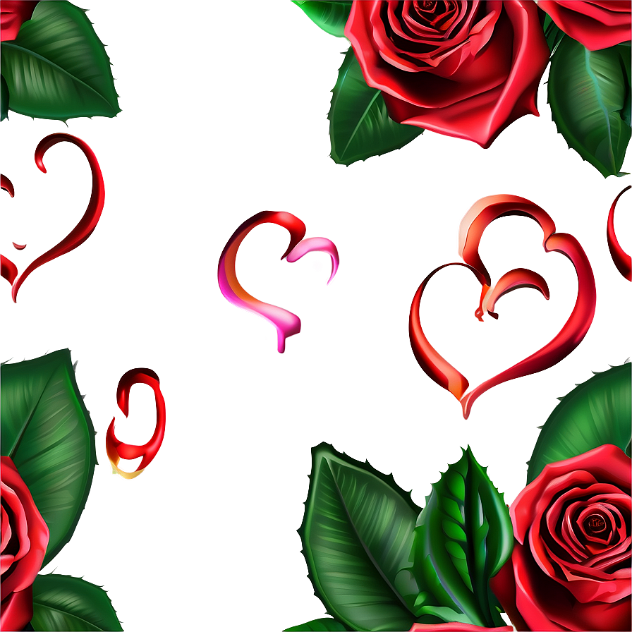 Rose And Heart Clipart Png Tpr PNG Image