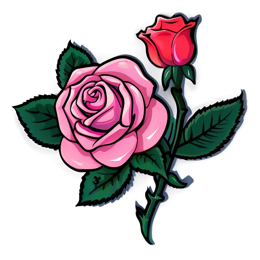 Rose Emblem Clipart Png 30 PNG Image