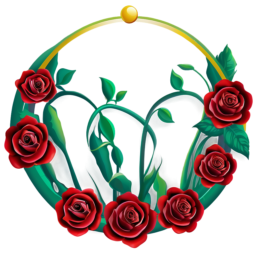 Rose Emblem Clipart Png Tyh PNG Image