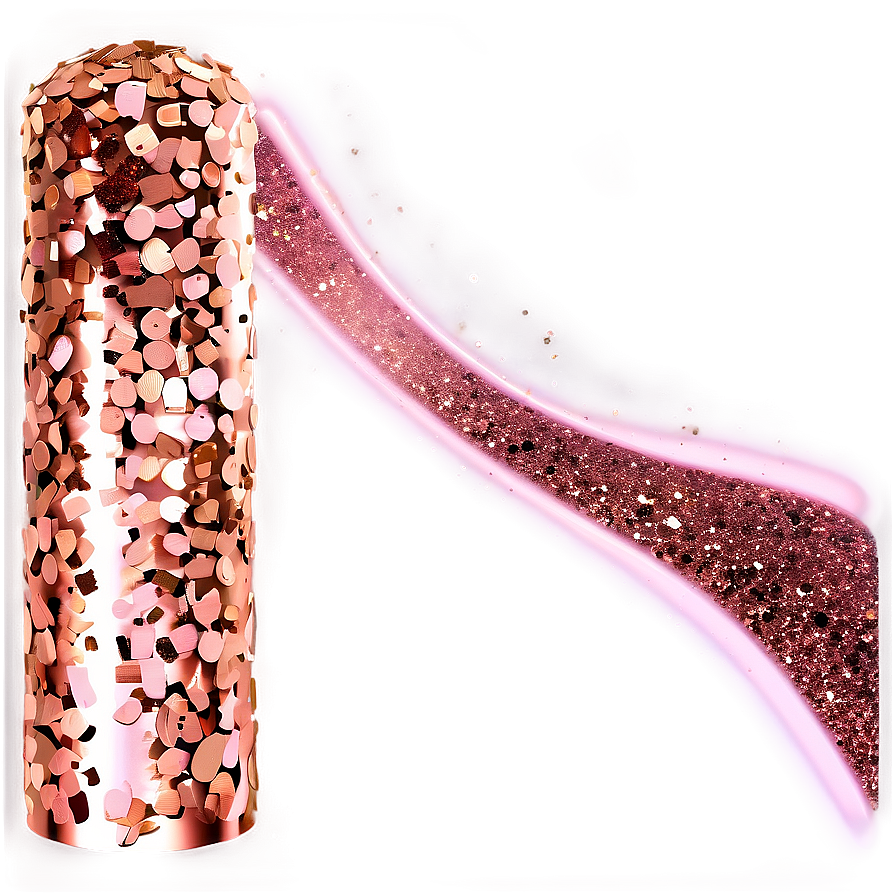 Rose Gold Glitter Explosion Png Avx71 PNG Image