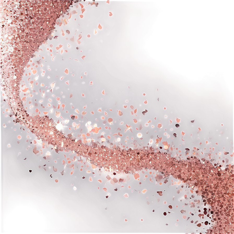 Rose Gold Glitter Galaxy Png 06252024 PNG Image