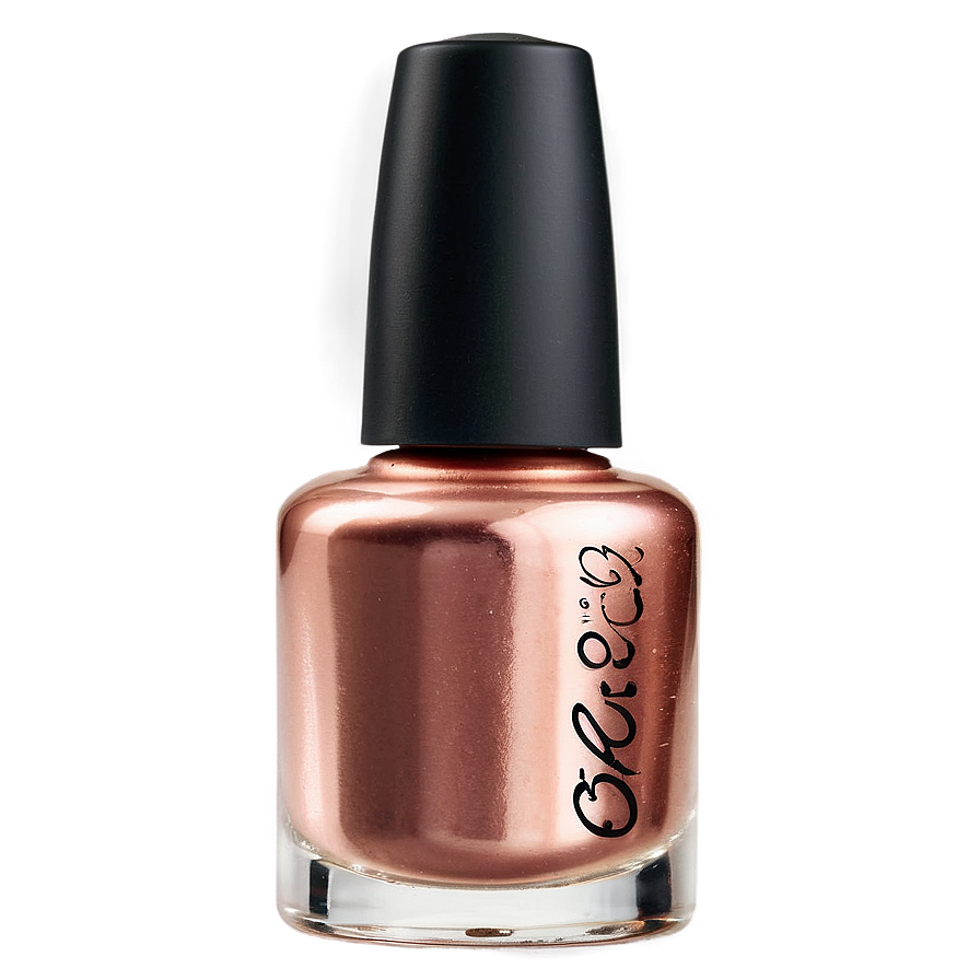 Rose Gold Nail Polish Png 05252024 PNG Image