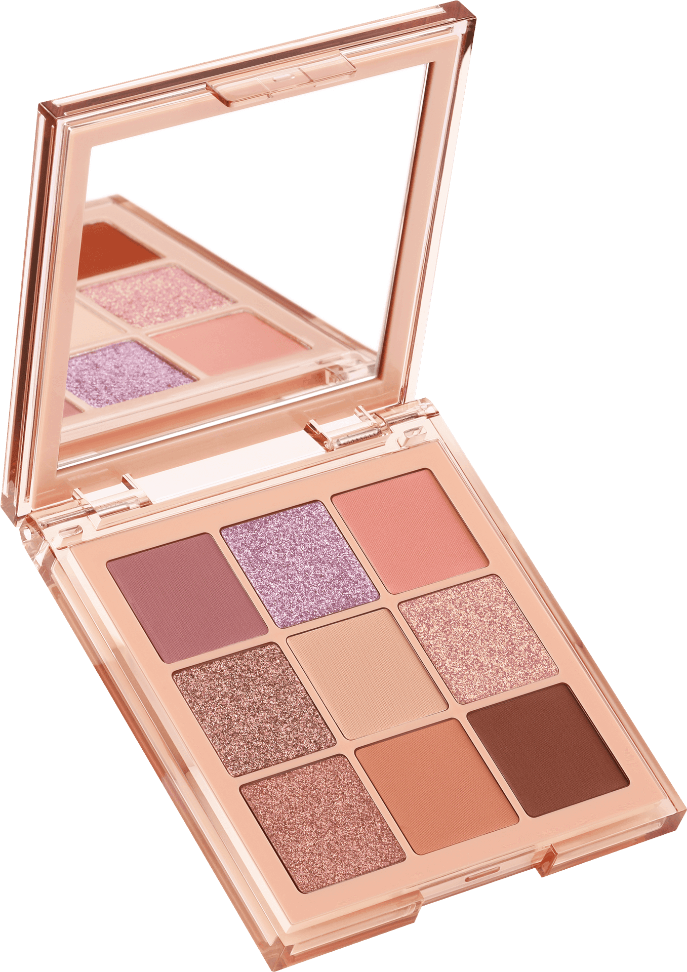 Rose Hued Eyeshadow Palette PNG Image