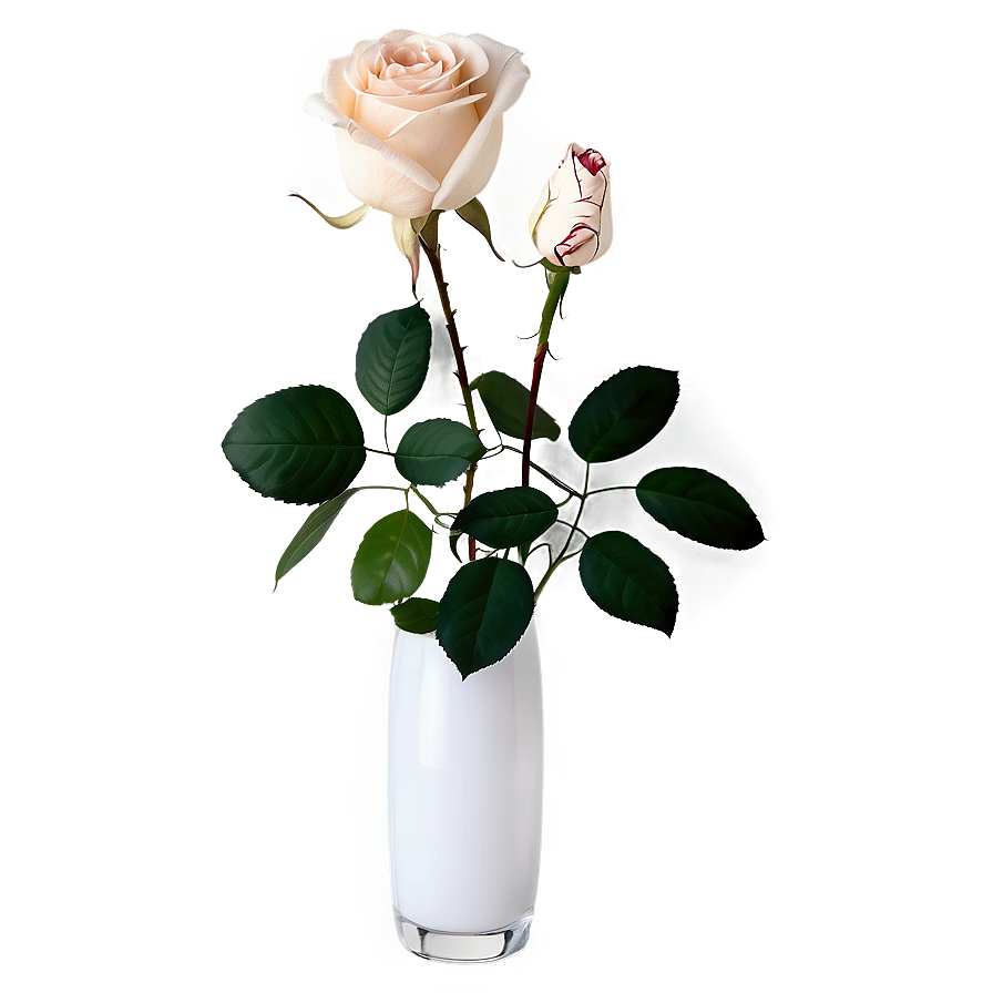 Rose In Vase Png Umq PNG Image