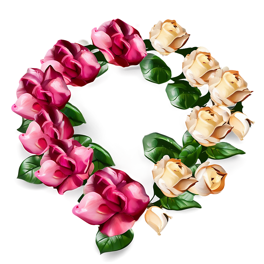 Rose Petal Path Png Vab PNG Image