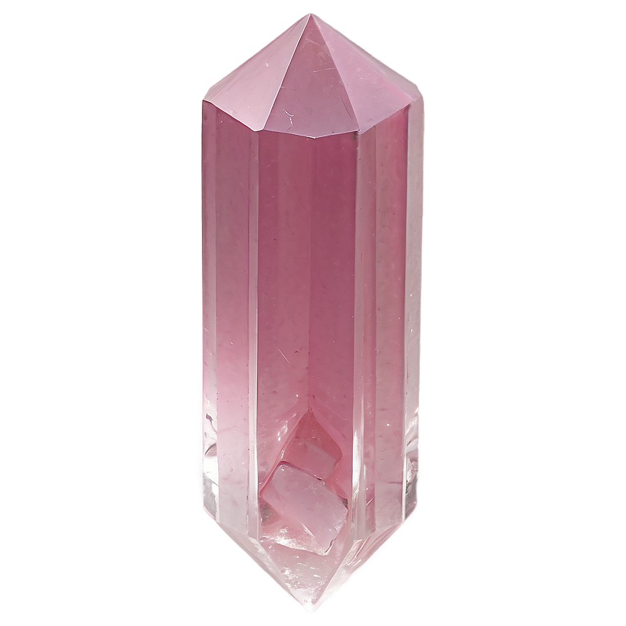 Rose Quartz Crystal Point Png Mtf PNG Image