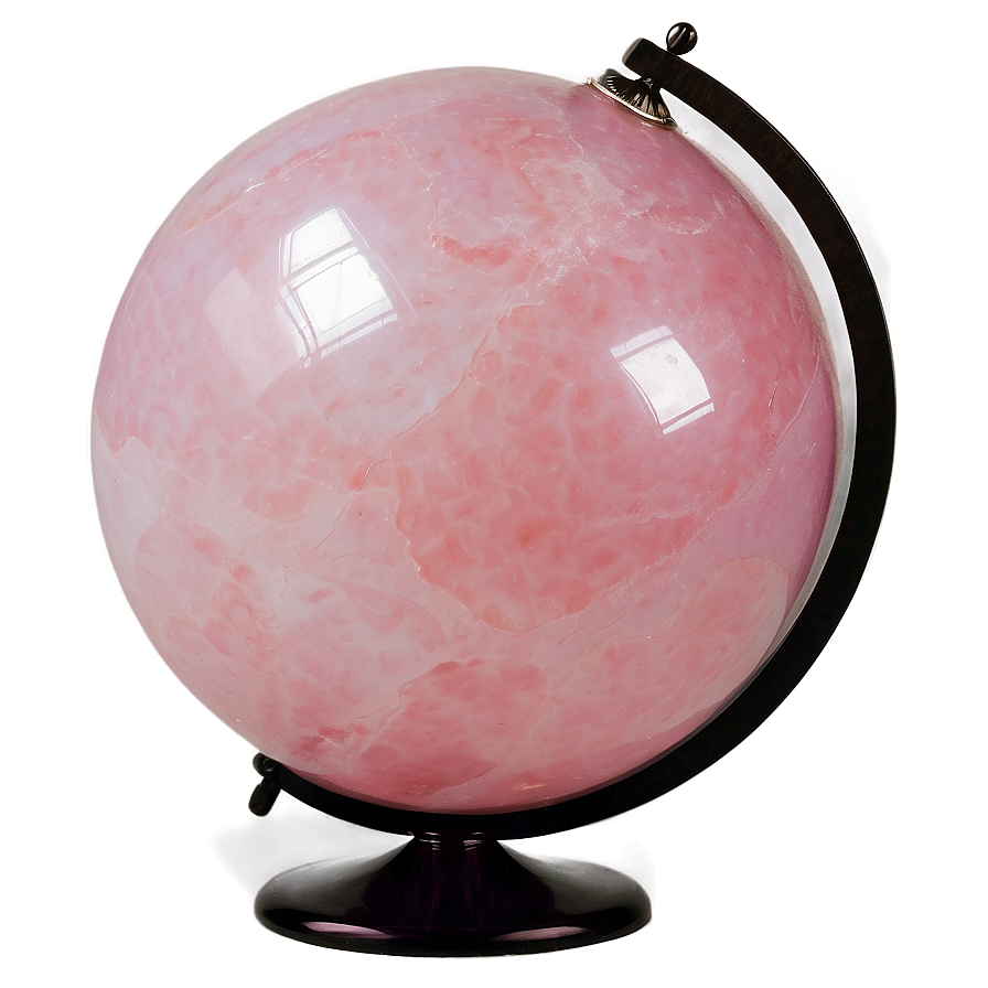 Rose Quartz Desktop Globe Png Wfw43 PNG Image