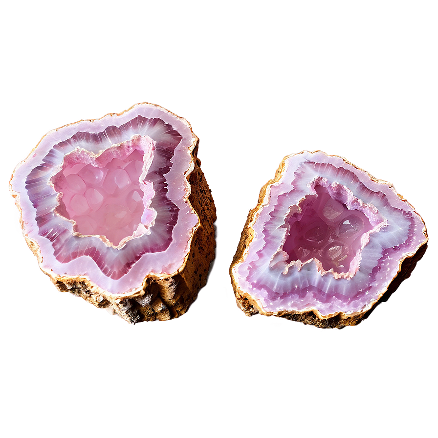 Rose Quartz Geode Druzy Png 47 PNG Image