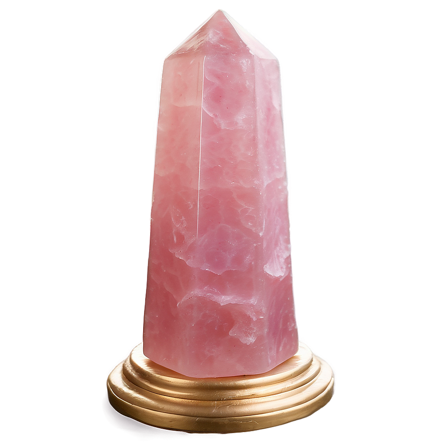 Rose Quartz Tower Obelisk Png 06272024 PNG Image