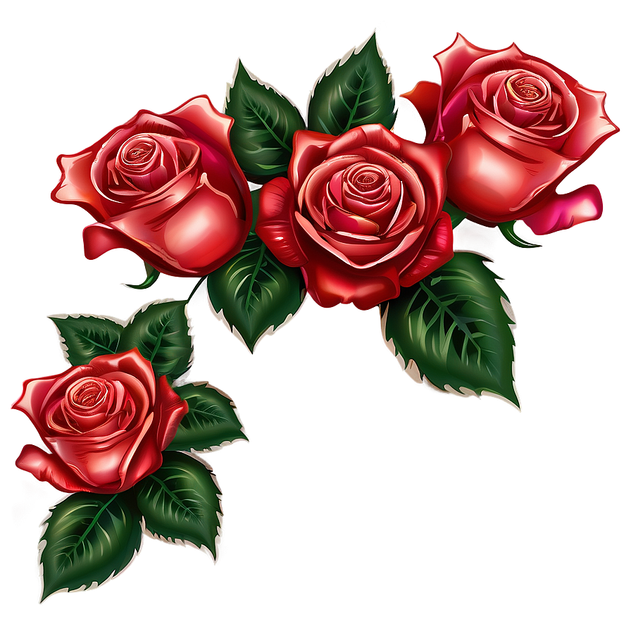 Rose Scroll Clipart Png Nqr62 PNG Image