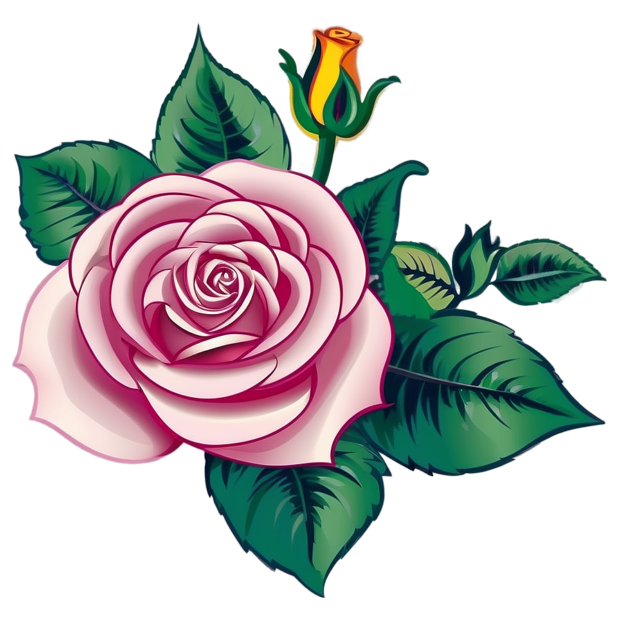 Rose Vector Background Png 43 PNG Image