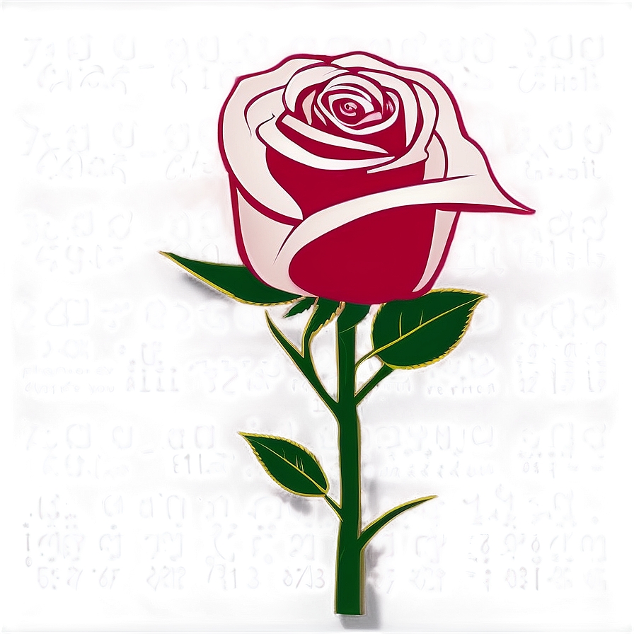 Rose Vector Infographic Png Aks PNG Image